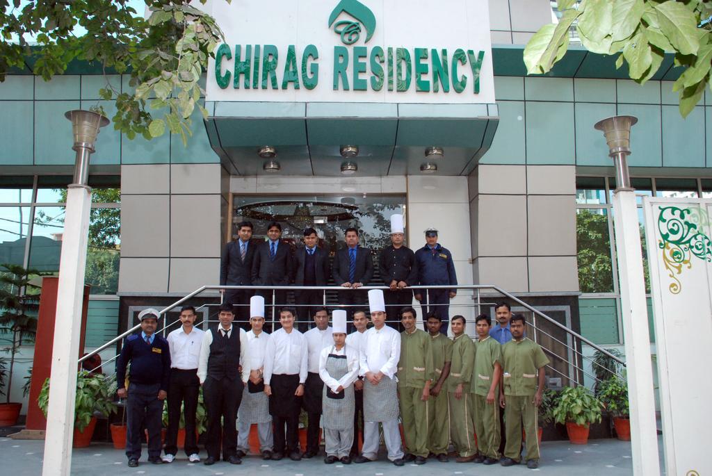 Chirag Residency Hotel Nova Deli Exterior foto